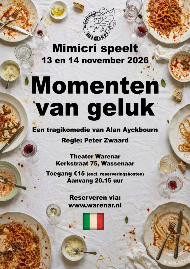 Mimicri Theatergroep najaar 26 — theater in Wassenaar